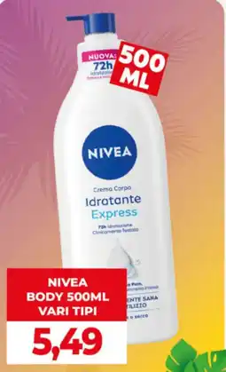 GeD Shopping Nivea Crema Corpo Idratante Express offerta