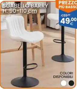 Brigros Sgabello Barry offerta