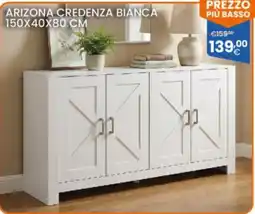 Brigros Arizona credenza bianca offerta