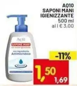 Centro Commerciale Discount Sapone mani igienizzante offerta