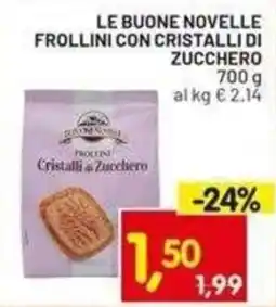 Centro Commerciale Discount Frollini con cristalli di zucchero offerta