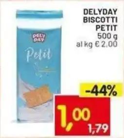 Centro Commerciale Discount Delyday biscotti petit offerta