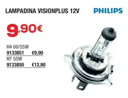 Bricofer Lampadina VisionPlus 12V Philips offerta