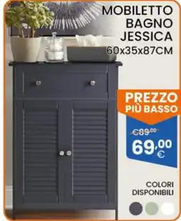 Brigros Mobiletto bagno Jessica offerta