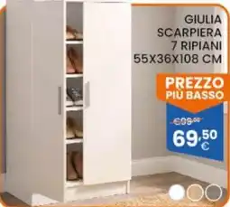 Brigros Giulia scarpiera offerta