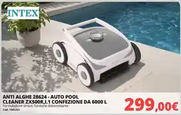 Brico Io Intex anti alghe auto pool cleaner offerta