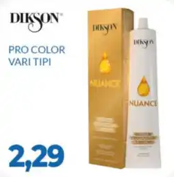 GeD Shopping Dikson Pro Color Vari Tipi offerta