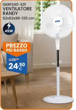 Brigros Ventilatore Randy offerta