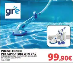 Brico Io gre Pulisci Fondo per Aspiratore Wiki Vac offerta