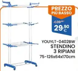 Brigros Stendino 3 ripiani offerta