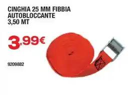 Bricofer Cinghia 25 mm fibbia autobloccante offerta
