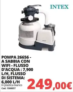 Brico Io Pompa a sabbia con wifi Intex offerta