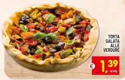 Centro Commerciale Discount Torta salata alle verdure offerta