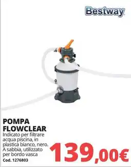Brico Io Bestway Pompa Flowclear offerta
