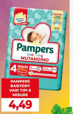 GeD Shopping Pampers Baby-dry Mutandino offerta