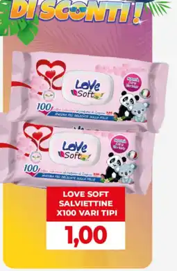 GeD Shopping Love Soft salviettine offerta