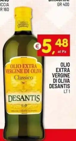 Centro Commerciale Discount Olio extra vergine di oliva Classico Desantis offerta