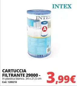 Brico Io Cartuccia filtrante Intex offerta