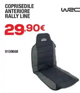 Bricofer Coprisedile anteriore rally line WRC offerta