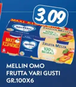 GeD Shopping Mellin omo frutta vari gusti offerta