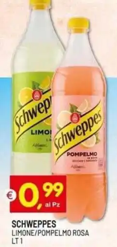 Centro Commerciale Discount Schweppes Limone/PompeLmo Rosa offerta