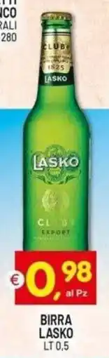 Centro Commerciale Discount Birra Lasko offerta