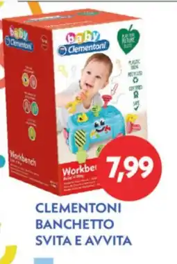 GeD Shopping Clementoni banchetto svita e avvita offerta