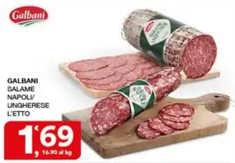 Quick Sisa Galbani Salame Napoli/Ungherese offerta