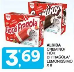 Quick Sisa Algida cremino/fior di fragola/lemonissimo offerta