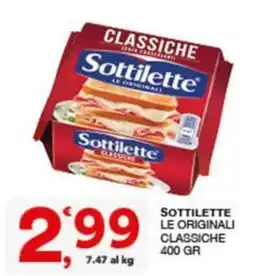 Quick Sisa Sottilette classiche offerta