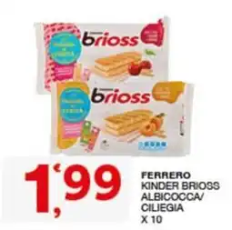 Quick Sisa Ferrero Kinder Brioss offerta