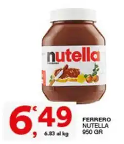 Quick Sisa Ferrero Nutella offerta