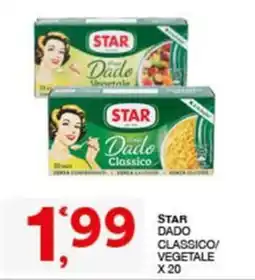 Quick Sisa Star dado classico offerta