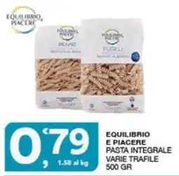 Quick Sisa Equilibrio e piacere pasta integrale offerta