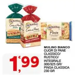 Quick Sisa Mulino Bianco Cuor di Pane offerta
