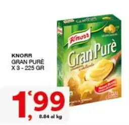 Quick Sisa Knorr Gran Purè offerta