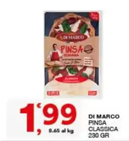 Quick Sisa Di Marco pinsa classica offerta