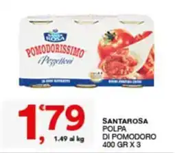 Quick Sisa Santarosa polpa di pomodoro offerta