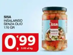 Quick Sisa Sisa insalariso senza olio offerta