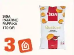 Quick Sisa Sisa patatine paprika offerta