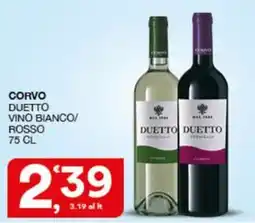Quick Sisa Corvo Duetto Vino Bianco/ Rosso offerta