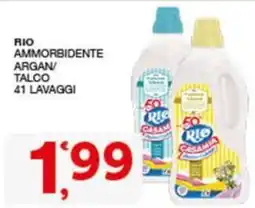 Quick Sisa Rio ammorbidente argan/talco offerta