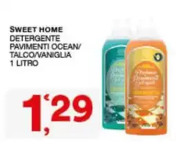 Quick Sisa Sweet Home Detergente Pavimenti offerta