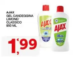 Quick Sisa Ajax gel candeggina classico offerta