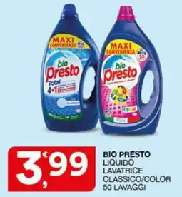 Quick Sisa Bio Presto liquido lavatrice classico/color offerta