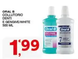 Quick Sisa Oral-B collutorio denti e gengive/white offerta