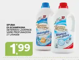 Quick Sisa Spuma di sciampagna detergente lavatrice offerta