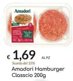 Carni e Affini Supermercati Amadori Hamburger Classico offerta