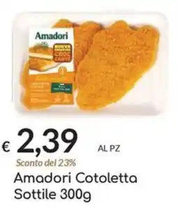 Carni e Affini Supermercati Amadori Cotoletta Sottile offerta