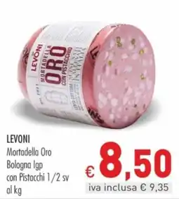Cash & Carry Grossy Levoni Mortadella Oro offerta
